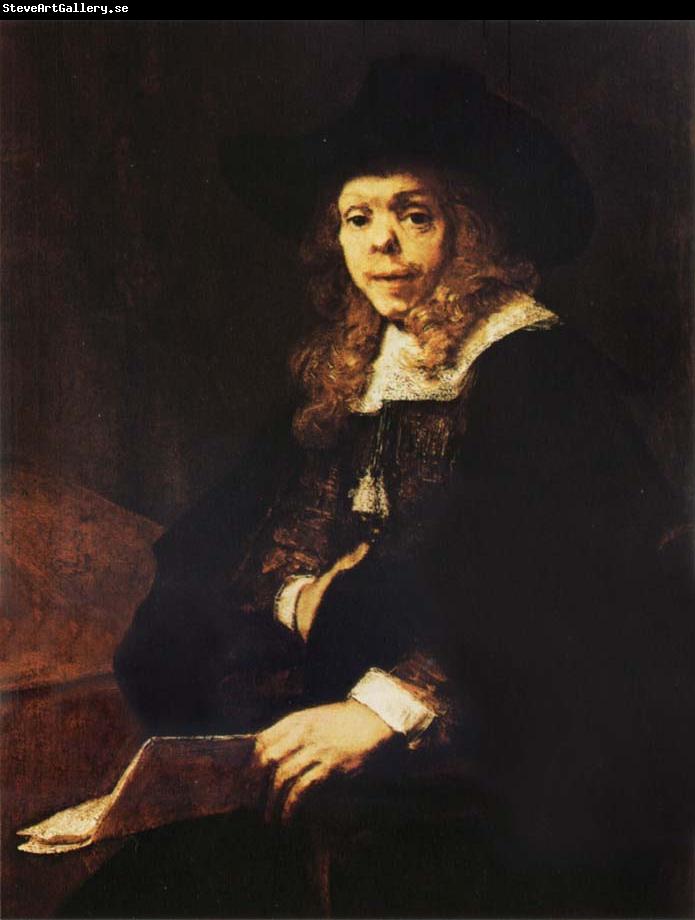 Rembrandt van rijn Portrait of Gerard de Lairesse